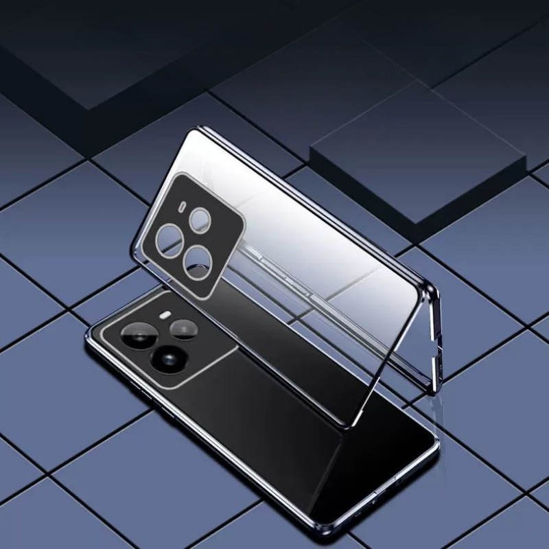 Realme Gt 6 - Custodia Magnetica in Metallo per Realme