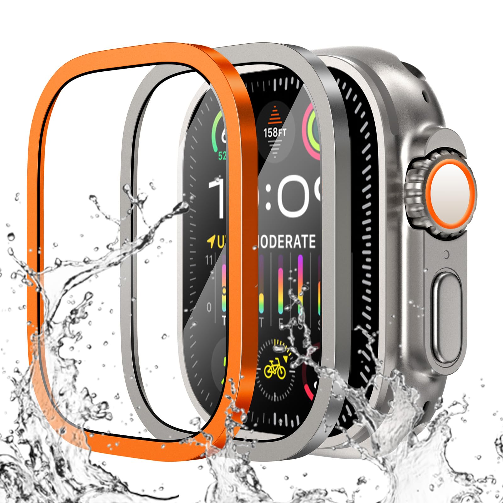 Smartwatch Watch Accessories - Vetro temperato per Apple Watch Ultra