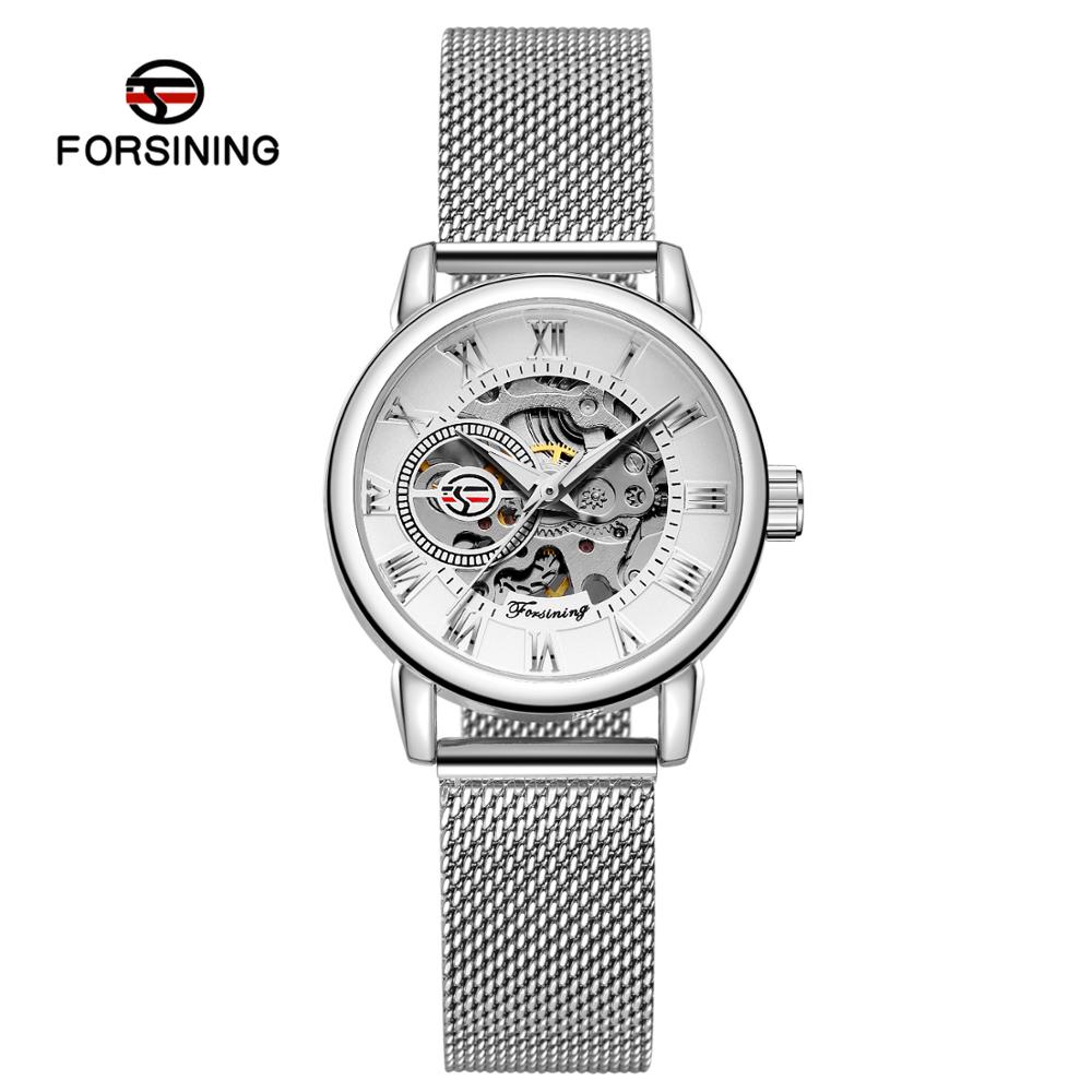 Stainless Mesh Band - Reloj Mujer FORSINING Orologio da donna