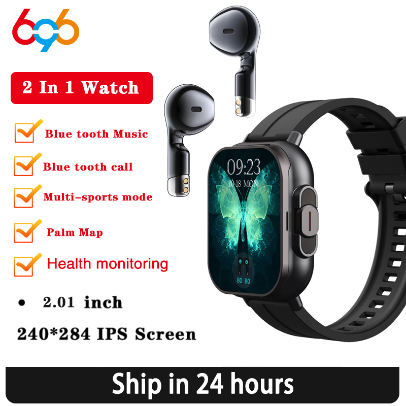 Smartwatch Headset - BT Call Blue Tooth Cuffie Orologi