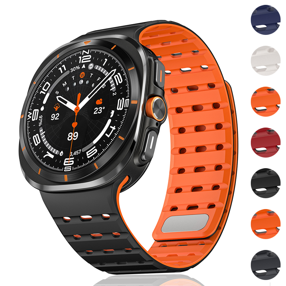 Samsung Smartwatch Ultra Accessories - Cinturino in Silicone Magnetico Morbido per
