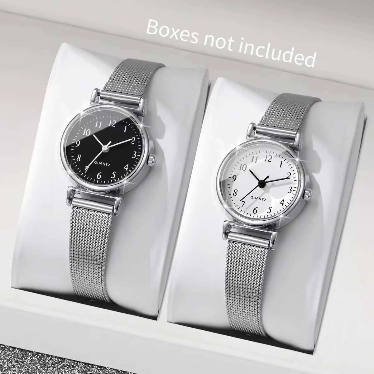Stainless Mesh Band - 1/2 pezzi di orologi da donna