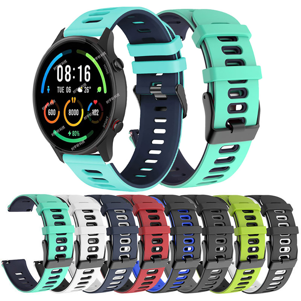 Xiaomi Smartwatch S3 Accessories - Cinturino sportivo bicolore da 22 mm