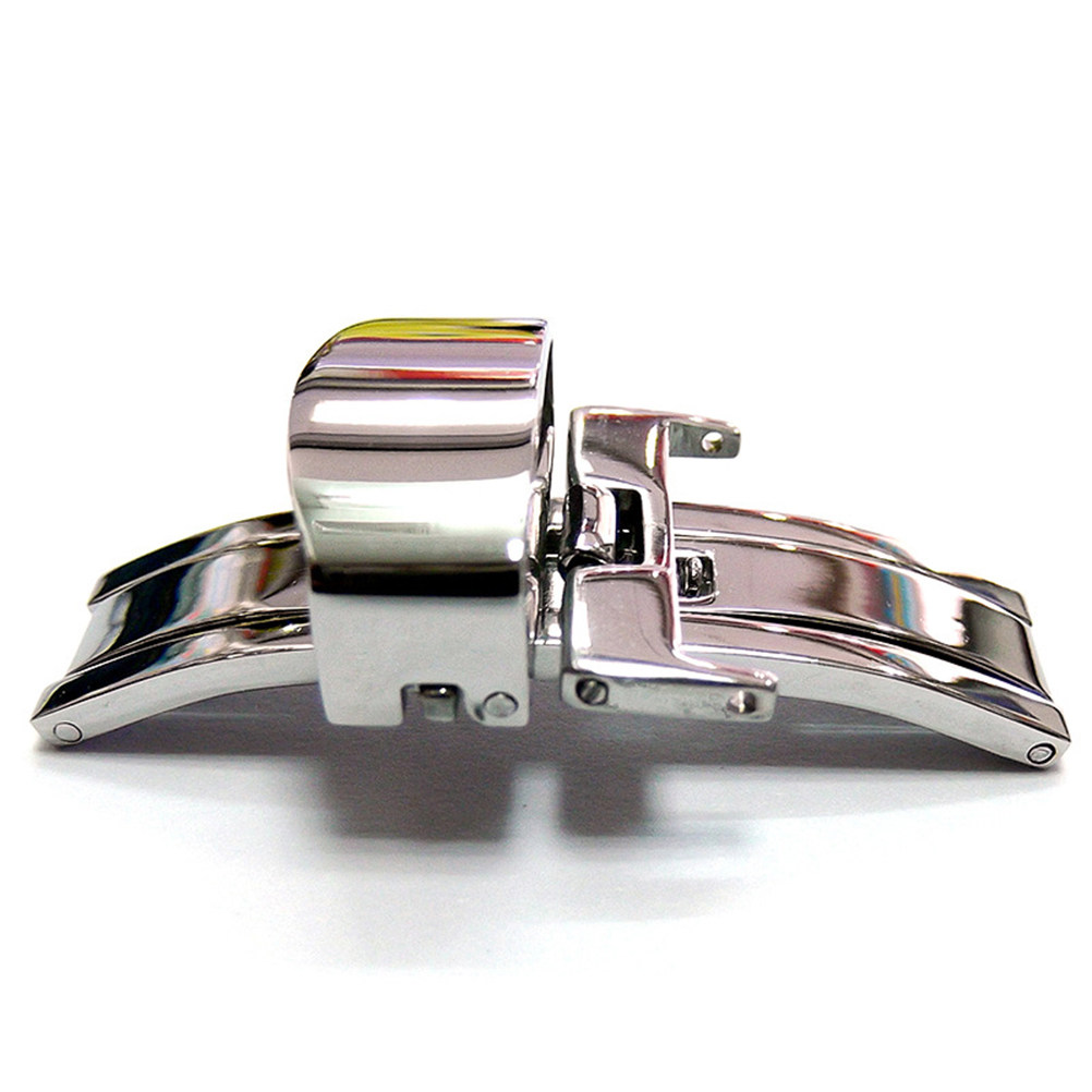 Stainless Mesh Band - Chiusura per orologio a pulsante in