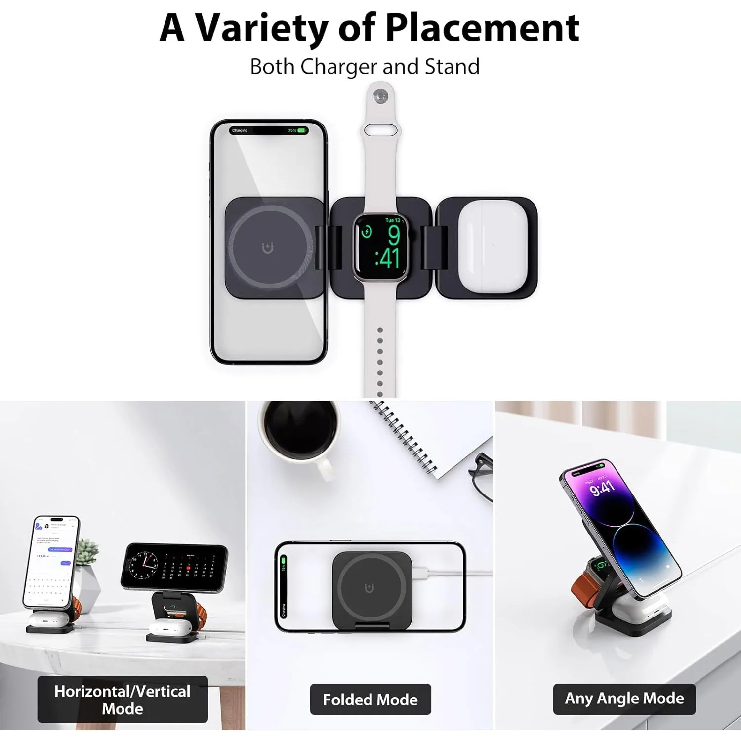 Caricabatterie wireless veloce - Watch Charger Cable recensione e prezzo