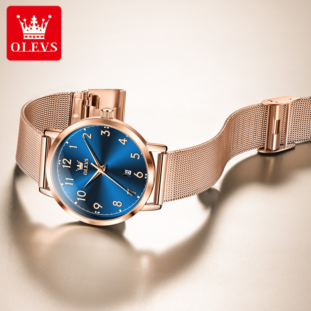 OLEVS 5653 Orologi da donna El - Stainless Mesh Band recensione e prezzo