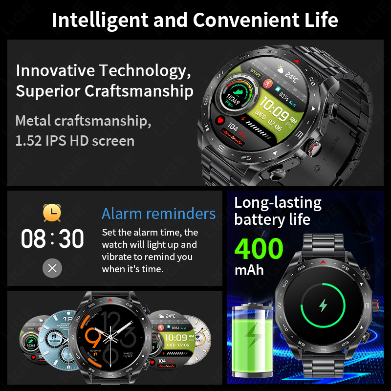 Smartwatch LIGE con Auricolari - Smartwatch Headset recensione e prezzo