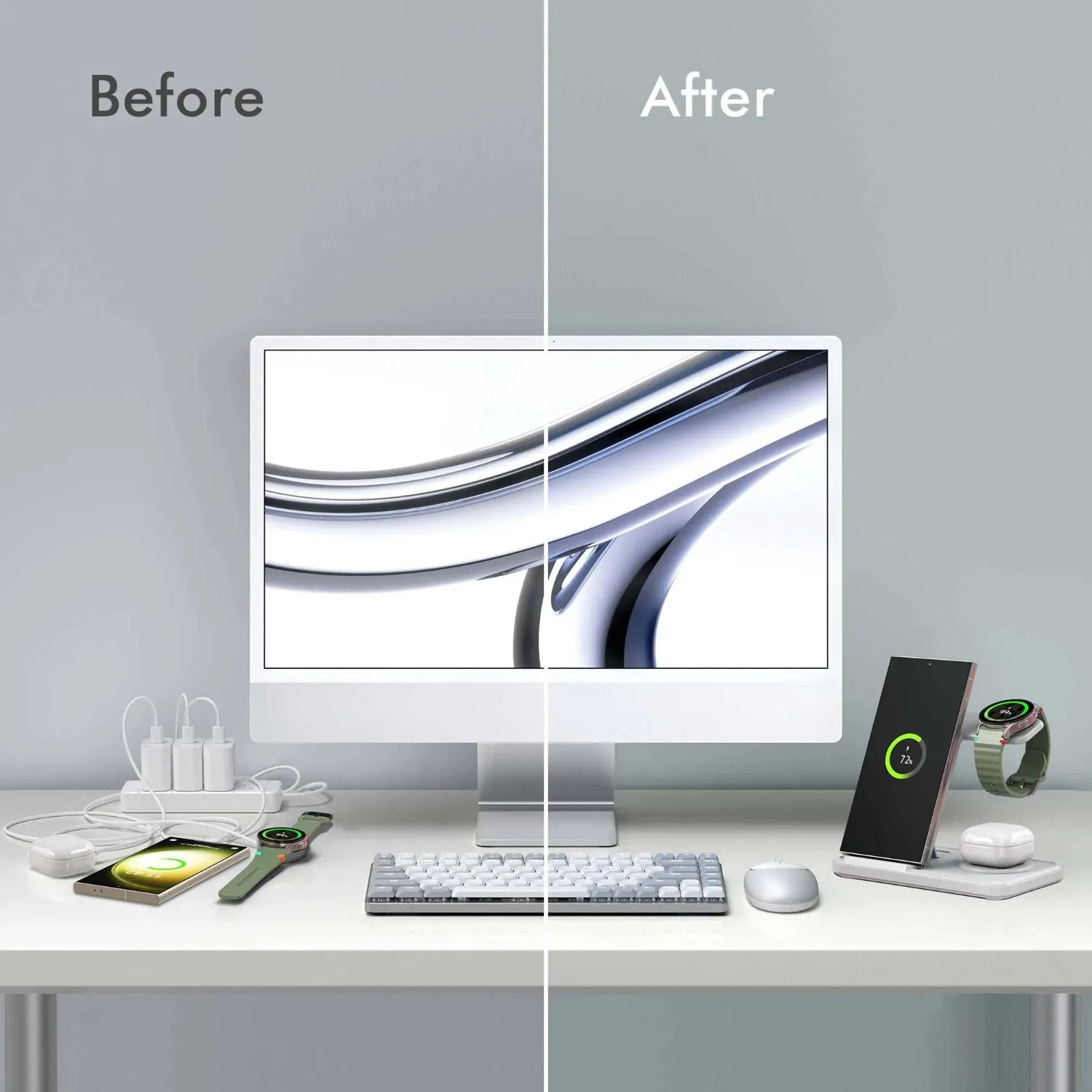 Stazione di ricarica wireless  - Watch Charger Cable recensione e prezzo