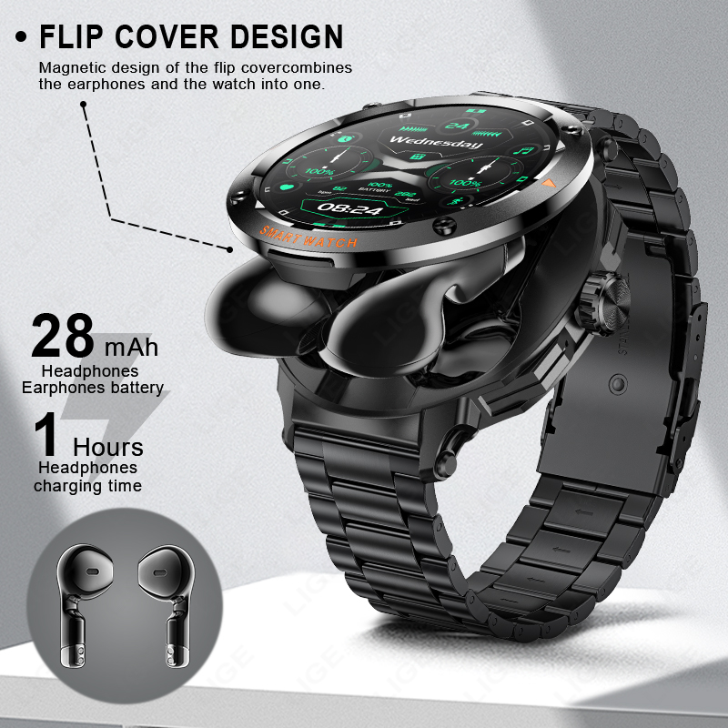 LIGE Smartwatch con Auricolari - Smartwatch Headset recensione e prezzo
