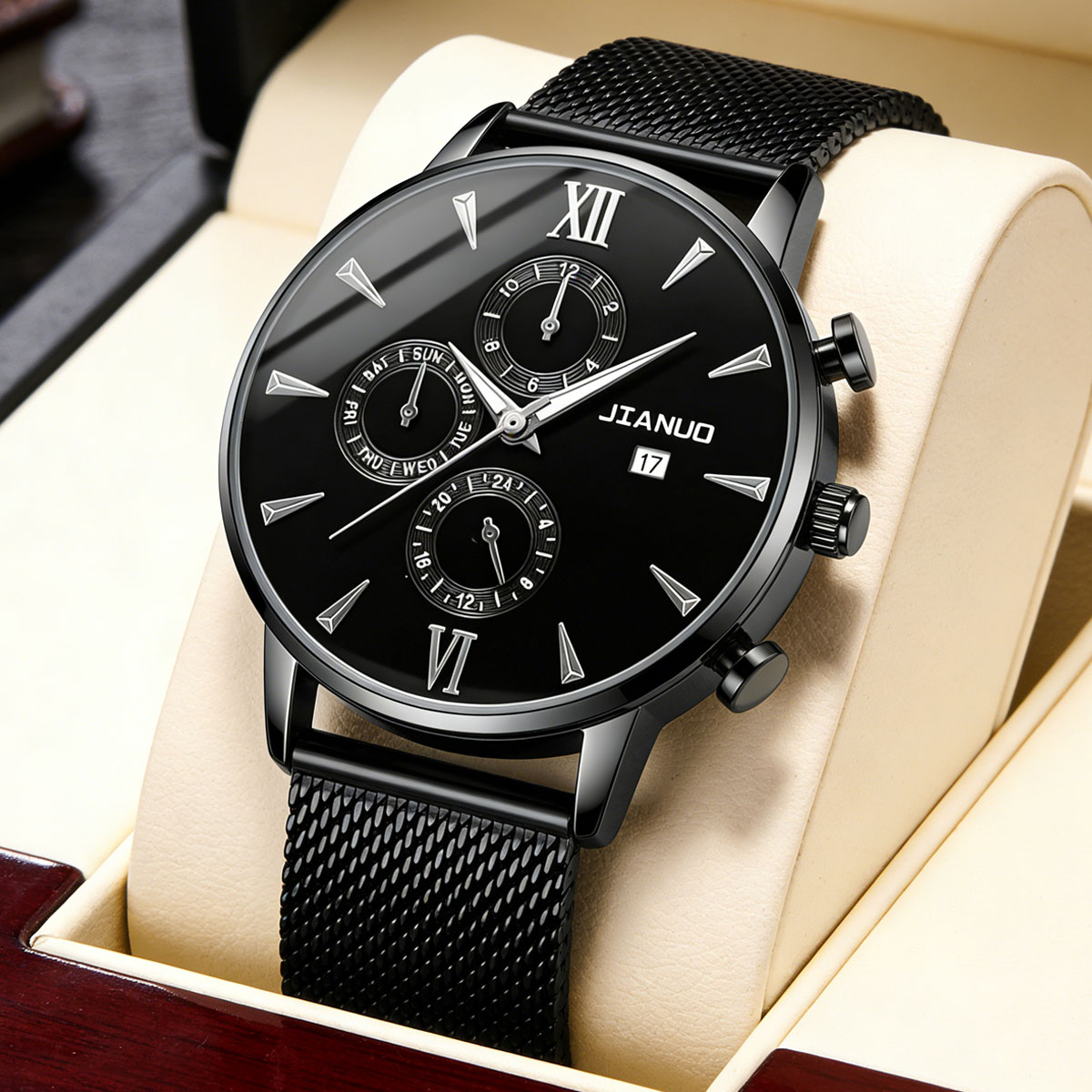 Orologio da Polso da Uomo alla - Stainless Mesh Band recensione e prezzo