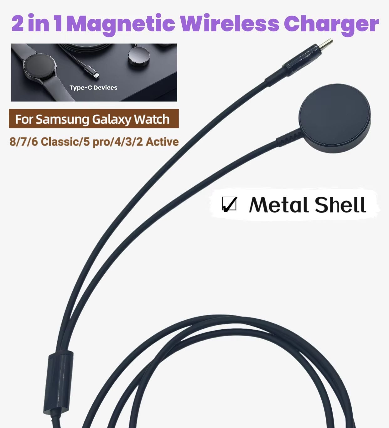 Cavo di Ricarica Magnetico Wir - Watch Charger Cable recensione e prezzo