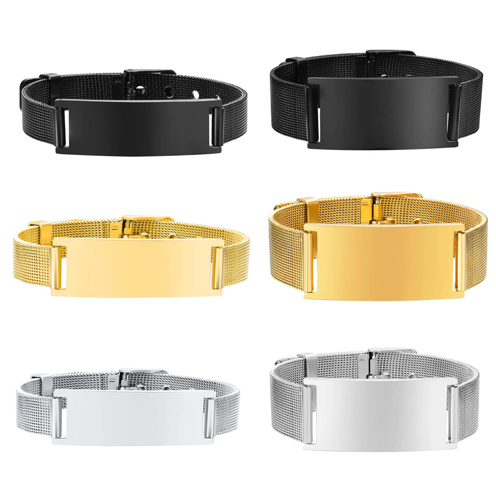 Bracciale ID personalizzato pe - Stainless Mesh Band recensione e prezzo