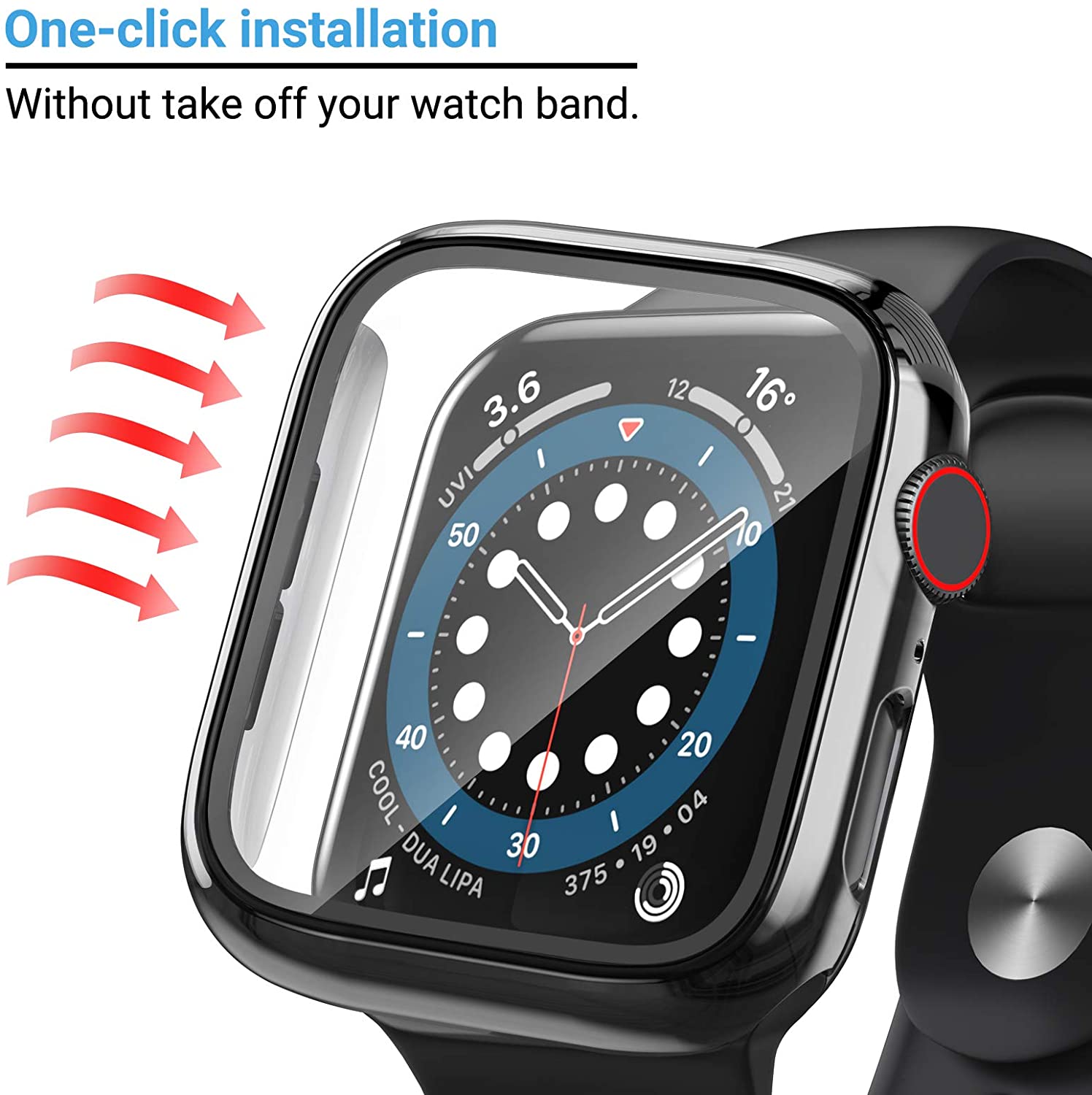 Vetro + copertura per custodia - Smartwatch Band Accessories recensione e prezzo