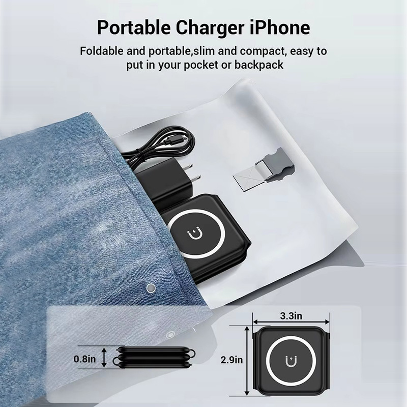 Caricabatterie wireless pieghe - Wireless Charger Watch recensione e prezzo