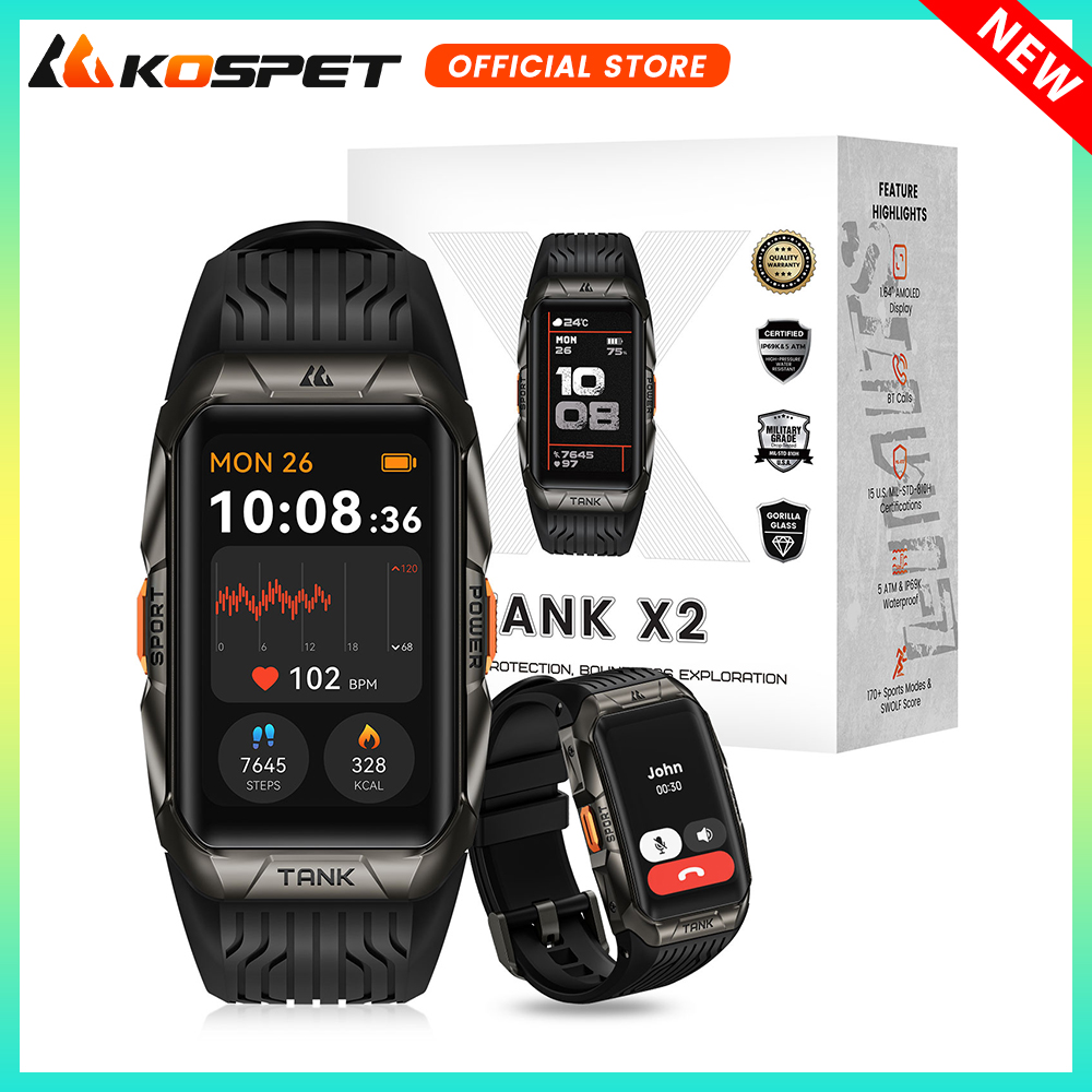 KOSPET TANK X2 Astuto Della Vi - Smartwatch X2 recensione e prezzo