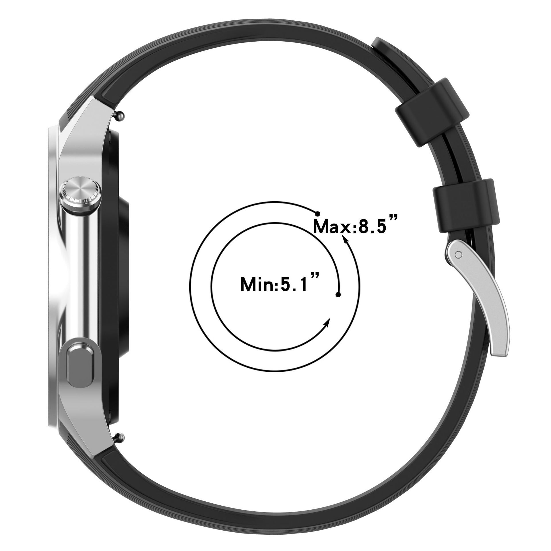 Cinturino in silicone No Gap p - Smartwatch X2 recensione e prezzo
