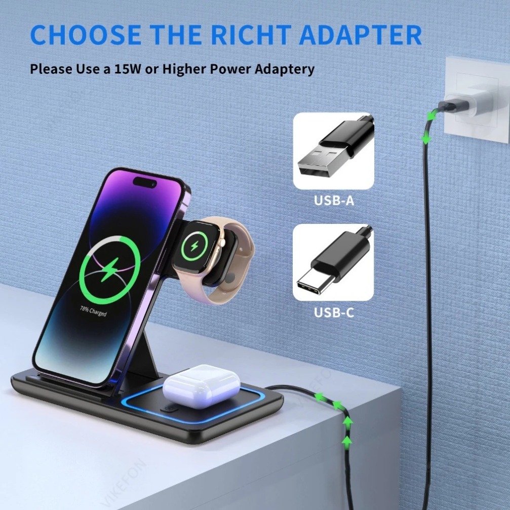 Stazione di ricarica wireless  - Watch Charger Cable recensione e prezzo