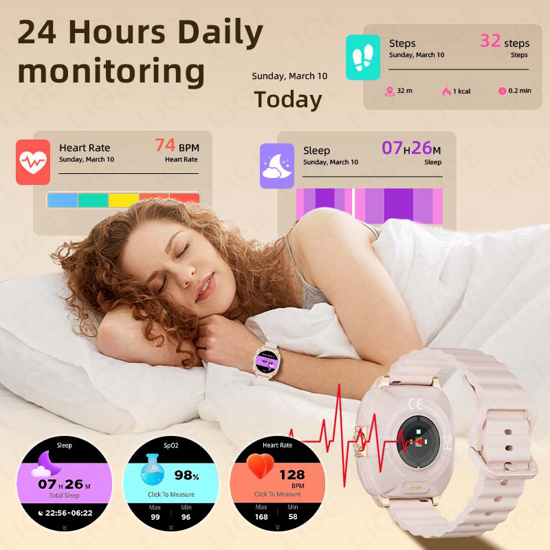LIGE 2 in 1 Auricolari TWS Sma - Smartwatch Headset recensione e prezzo