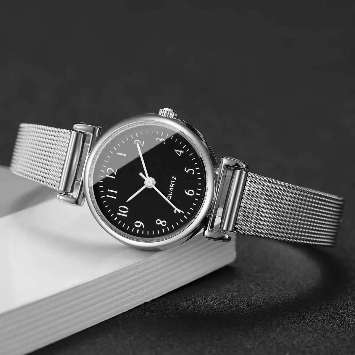1/2 pezzi di orologi da donna  - Stainless Mesh Band recensione e prezzo