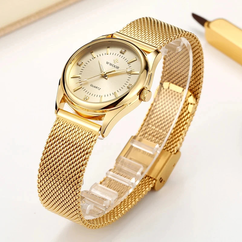 WWOOR Luxury Brand Dress Orolo - Stainless Mesh Band recensione e prezzo